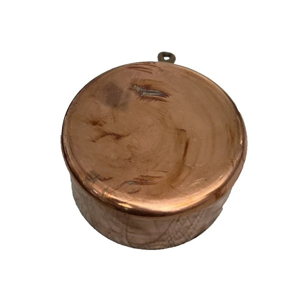Minis Copper Brass‎ & Stainless Steel Mini Sauce Pan,  0.11-Qt 5